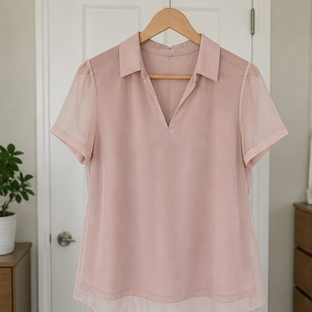 Gray Cami Blouse